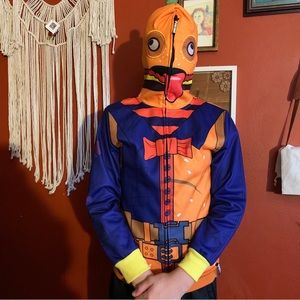 FORTNITE Beef Boss full zip up hoodie jacket Large